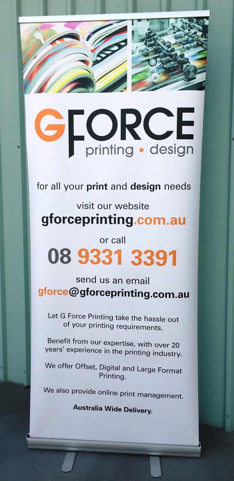 Example of Pull Up Banner