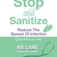 istockphoto-1407566713-612×612 Clean hands poster template. Text is on its own layer for easier removal iff needed. Flat colors.